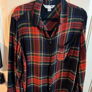 OLD NAVY classic fit women's flannel size XL